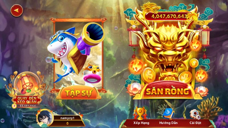 Bàn đấu Bắn Cá tại cổng game 789 Club chia làm hai sảnh đặc biệt